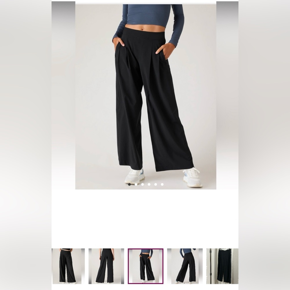 Athleta Brooklyn Height Wide Leg Pants